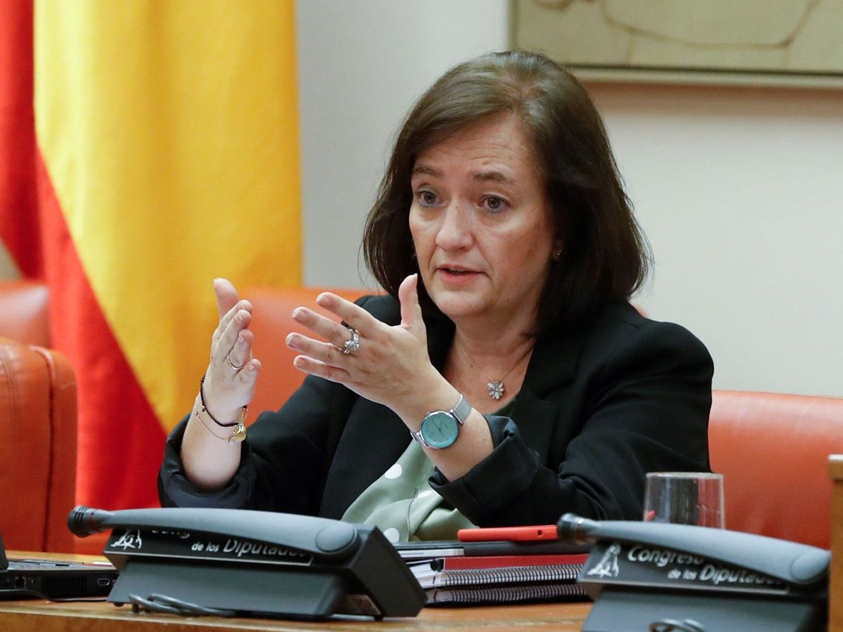 Foto: La presidenta de la Autoridad Independiente de Responsabilidad Fiscal (AIReF), Cristina Herrero
