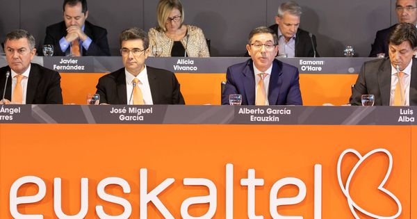 Foto: El consejo de Administración de Euskaltel.