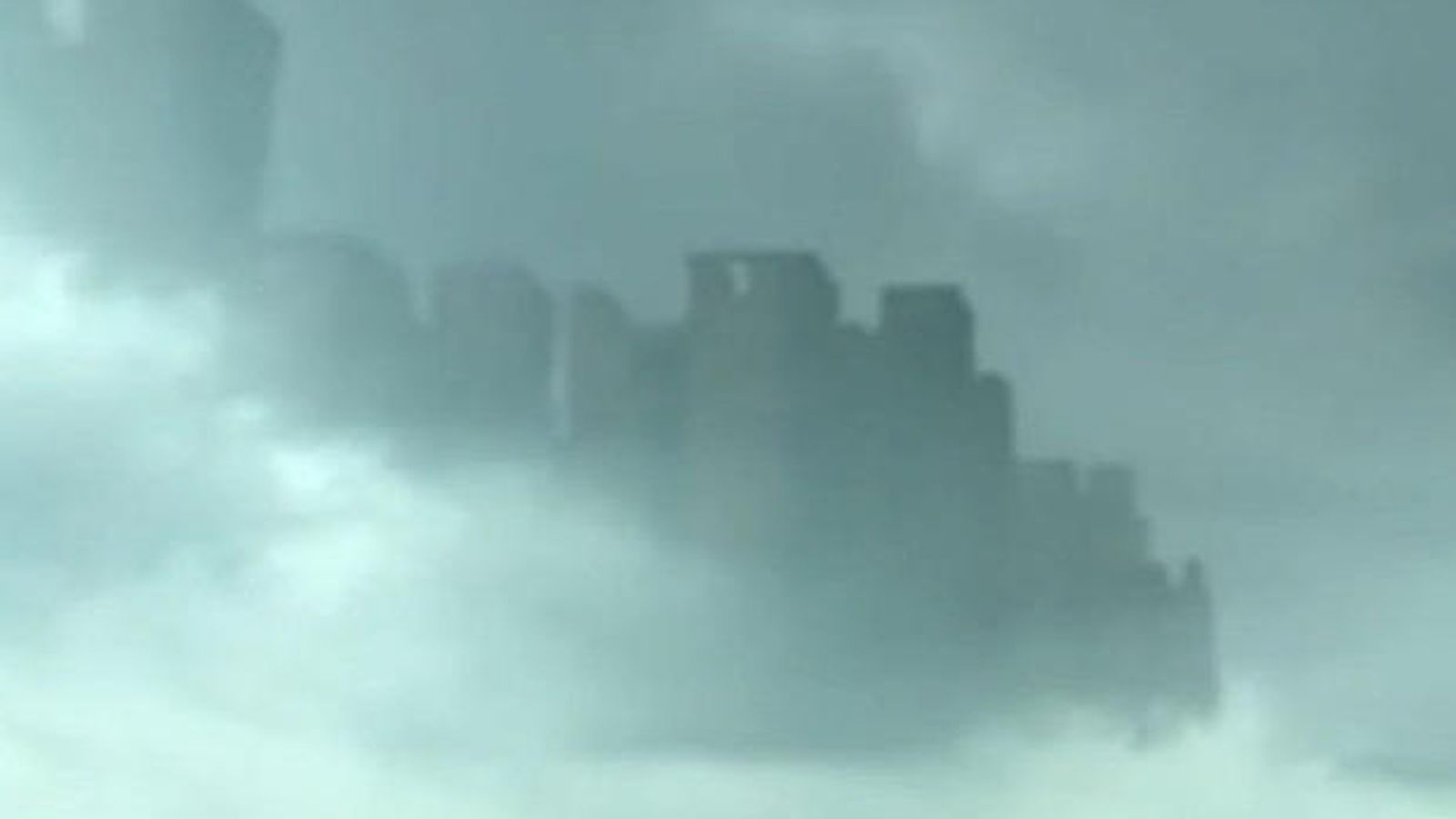 Foto: La 'ciudad fantasma' que ha podido verse en China (Captura de YouTube)