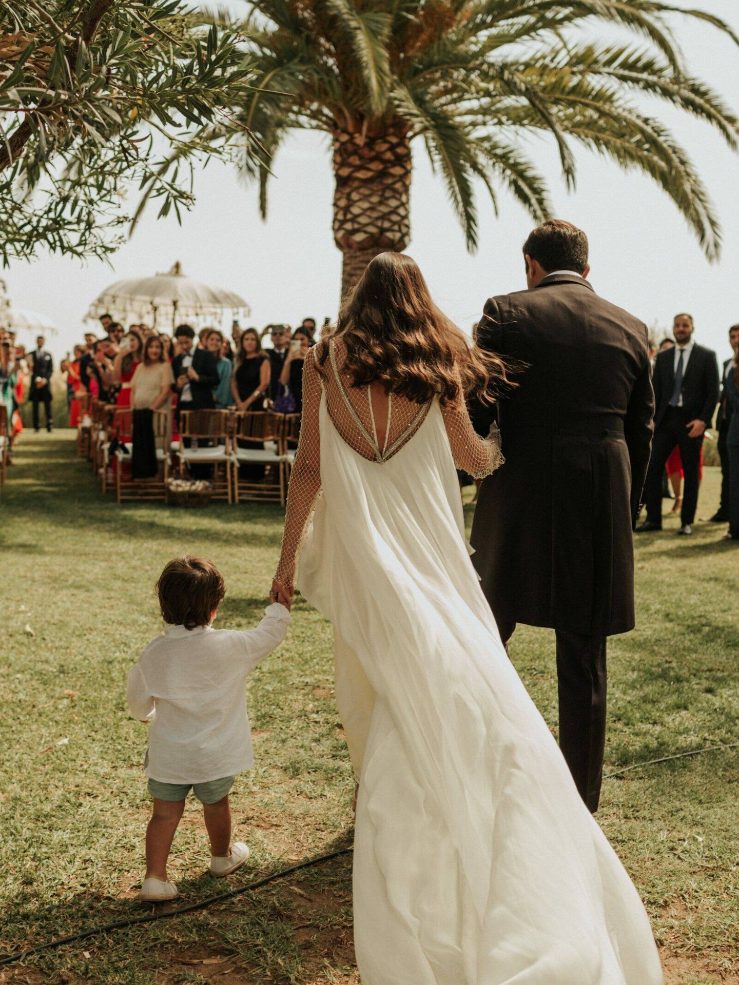 La boda de Begoña en Marbella. (Foto Lucía Jiménez)