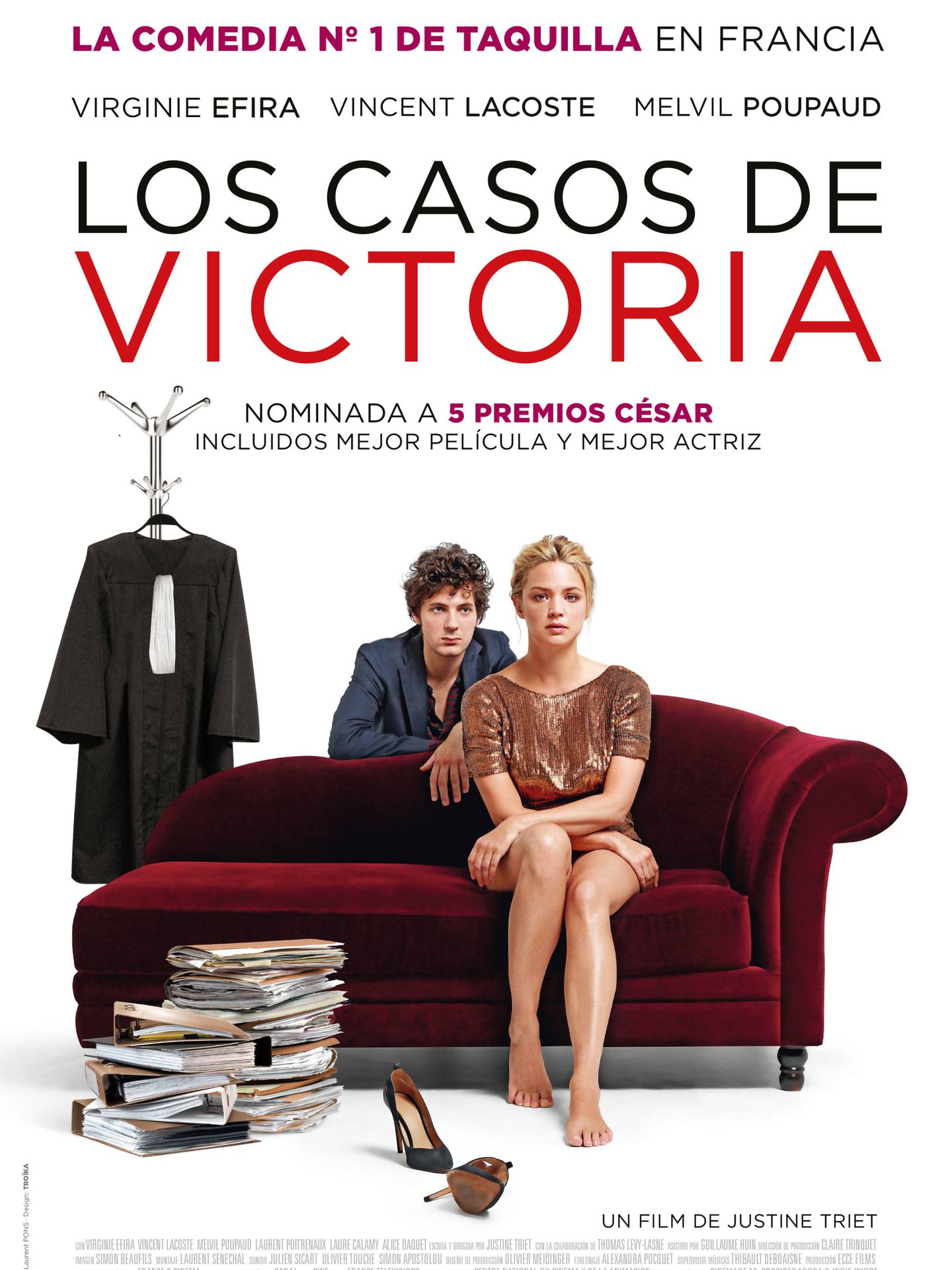 Cartel de 'Los casos de Victoria'.