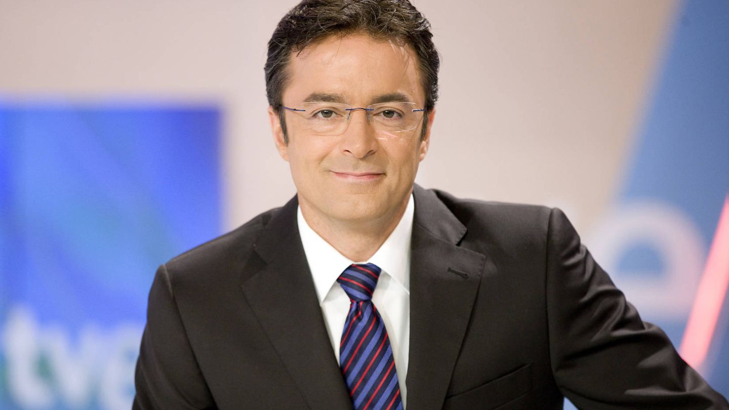 El presentador Marcos López. (TVE).