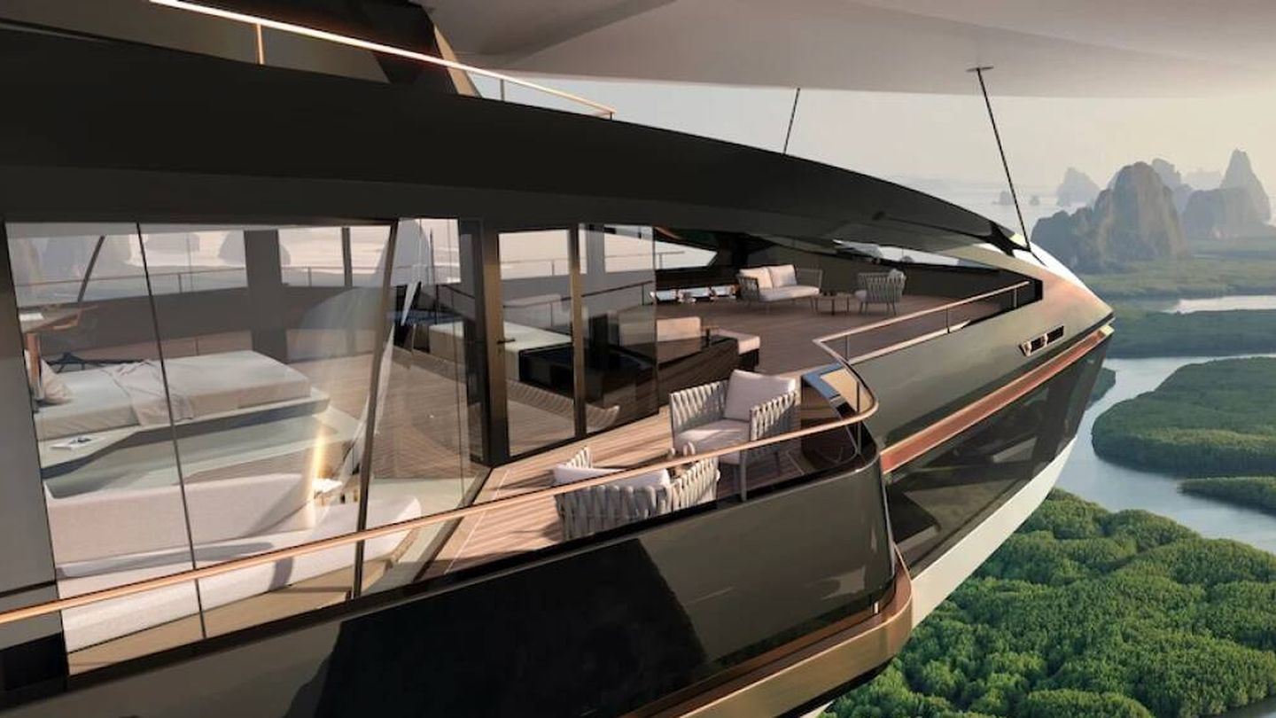El diseño del barco y su interior corre a cuenta de  Franck Darnet. (Airyatch)