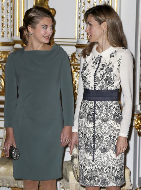 La Reina Letizia y la princesa Stéphanie de Luxemburgo (Gtres)