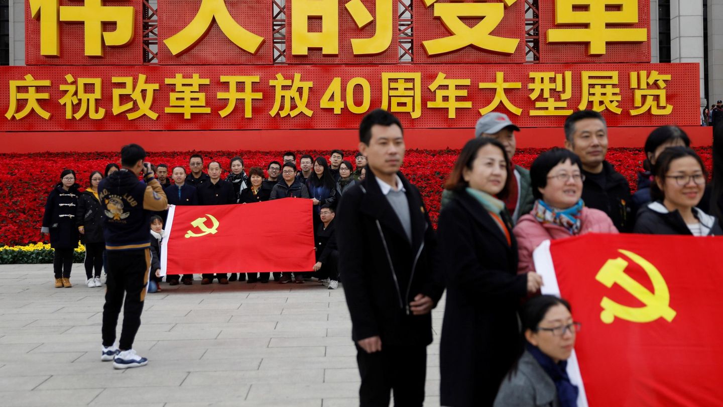 Exposición del 40 aniversario de la reforma y apertura de China, en Pekín(EFE)