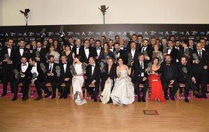 Los actores viven los Premios Goya en las redes sociales