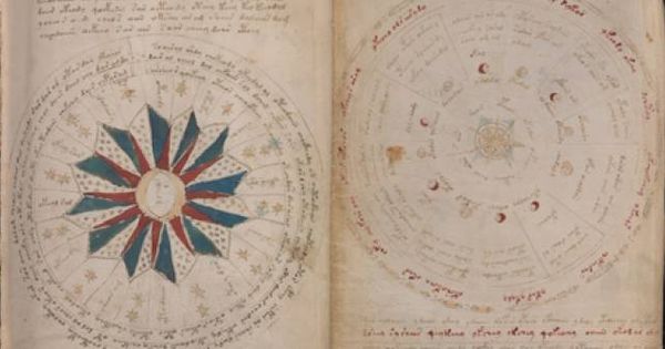 Foto: Una página del manuscrito Voynich. (Yale University Press)