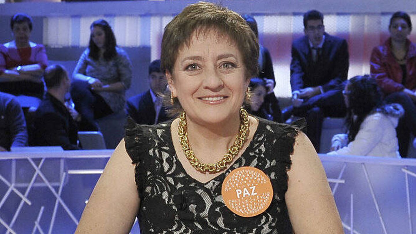 Paz Herrera, en una de sus etapas en Telecinco. (Mediaset)