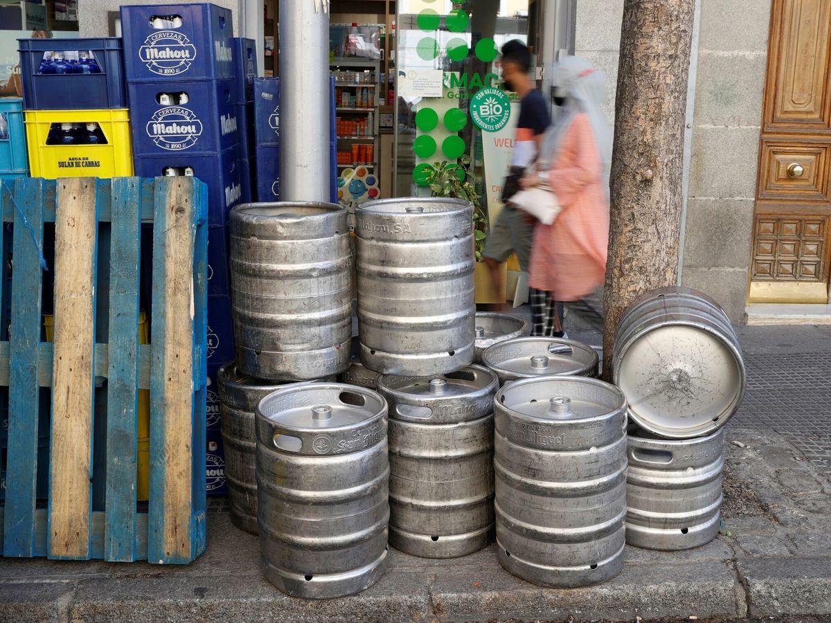 Foto: Barriles de cerveza. (EFE)