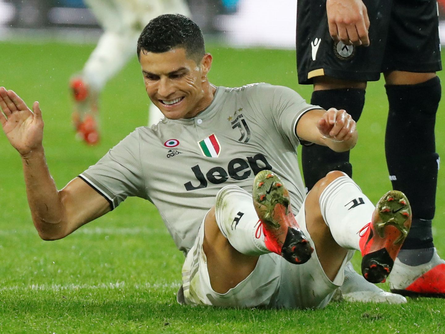 Cristiano, con la Juventus. (EFE)