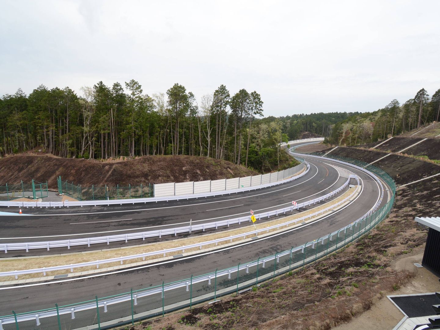 El primer circuito contruido en Shimoyama fue el 'mini Nürburgring', de 5,3 kilómetros.