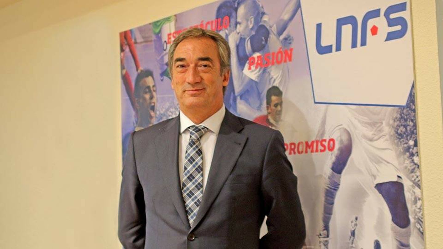 Javier Lozano, presidente de la LNFS. (Fuente: LNFS)