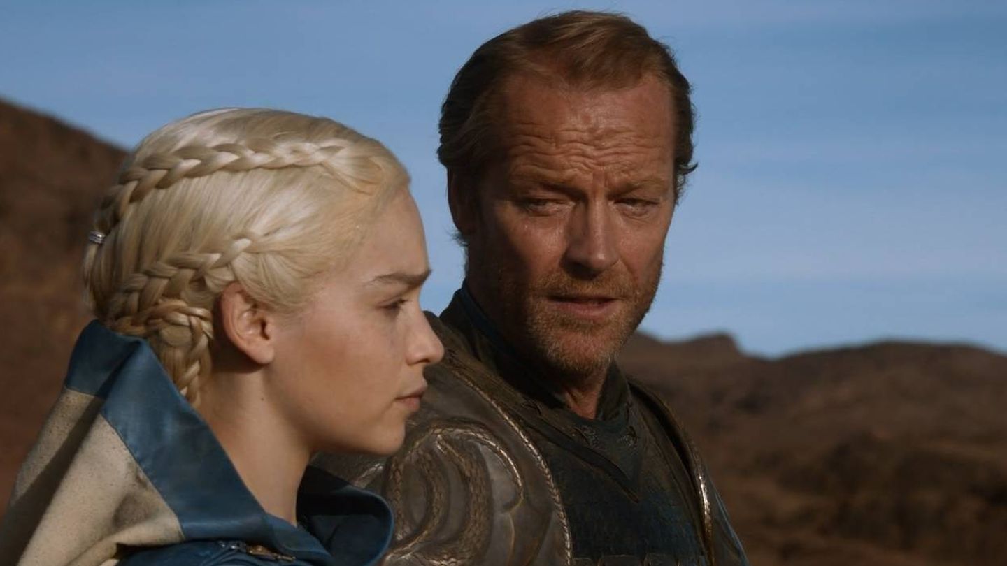 Daenerys y Ser Jorah en 'Juego de Tronos'. (HBO)