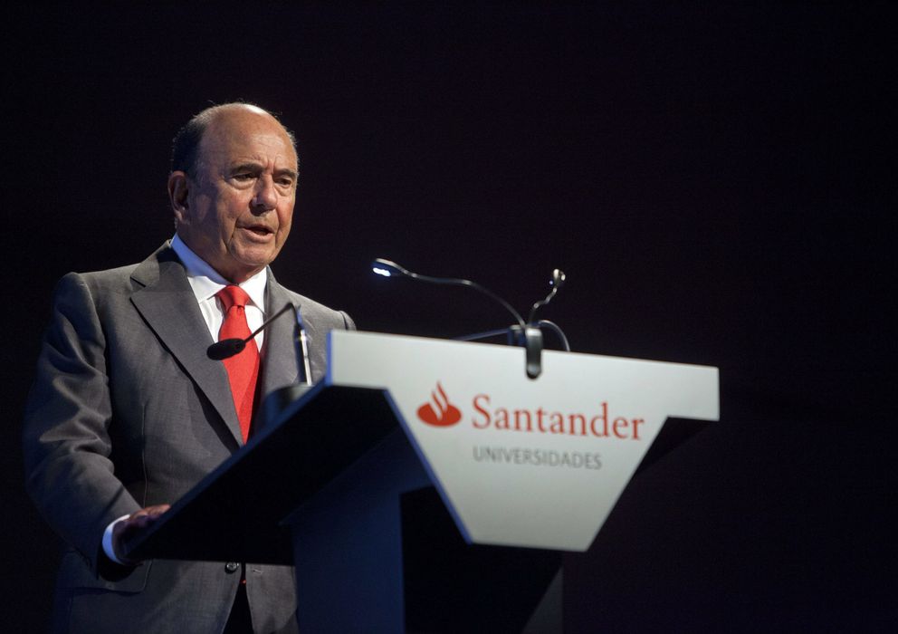 Foto: El presidente mundial del Grupo Santander, Emilio Botín (EFE)