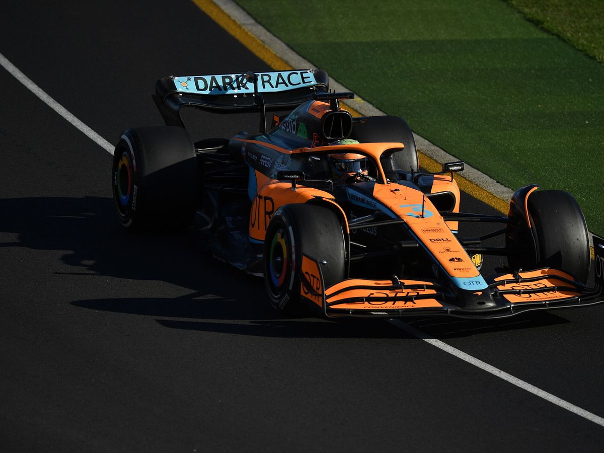 Foto: El monoplaza de Fórmula 1 de McLaren. (EFE/Joel Carrett) 
