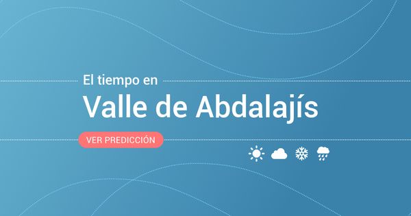 Foto: El tiempo en Valle de Abdalajís. (EC)