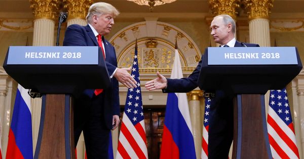 Foto: Donald Trump y Vladimir Putin. (Reuters)