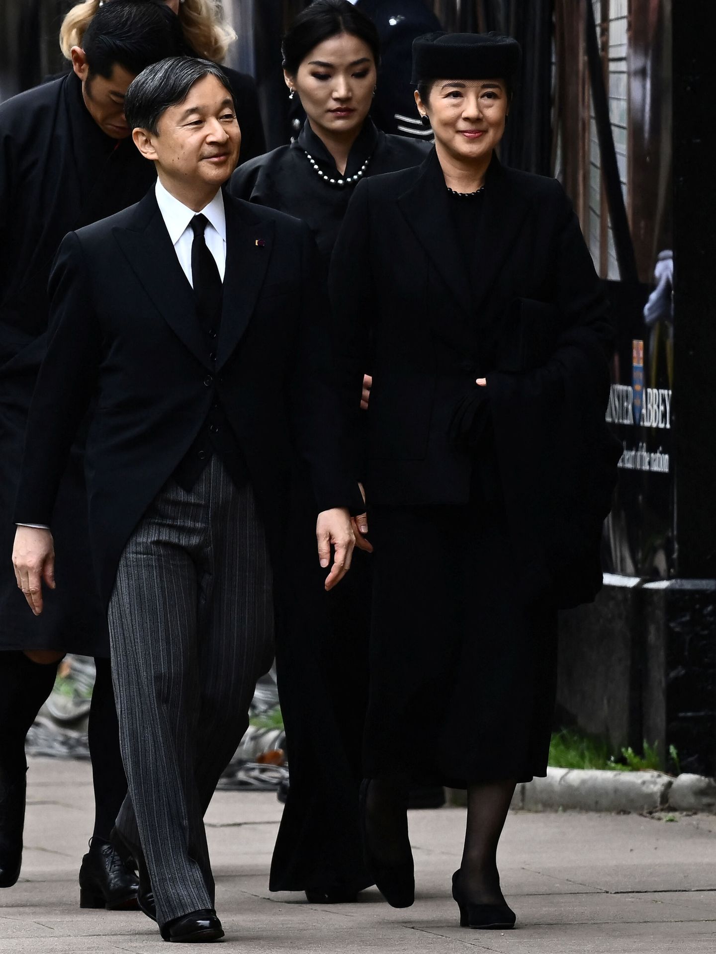 El emperador japonés Naruhito y su mujer, Masako. (Reuters/Pool/Marco Bertorello)