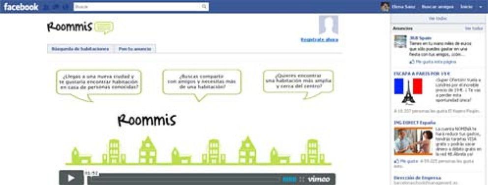 Foto: Nace roommis, la nueva aplicación de idealista para compartir casa a través de Facebook