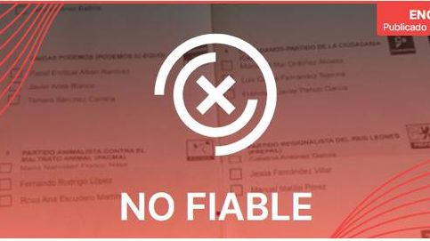 El bulo del día: no, un error tipográfico en la papeleta de Vox no invalida su voto