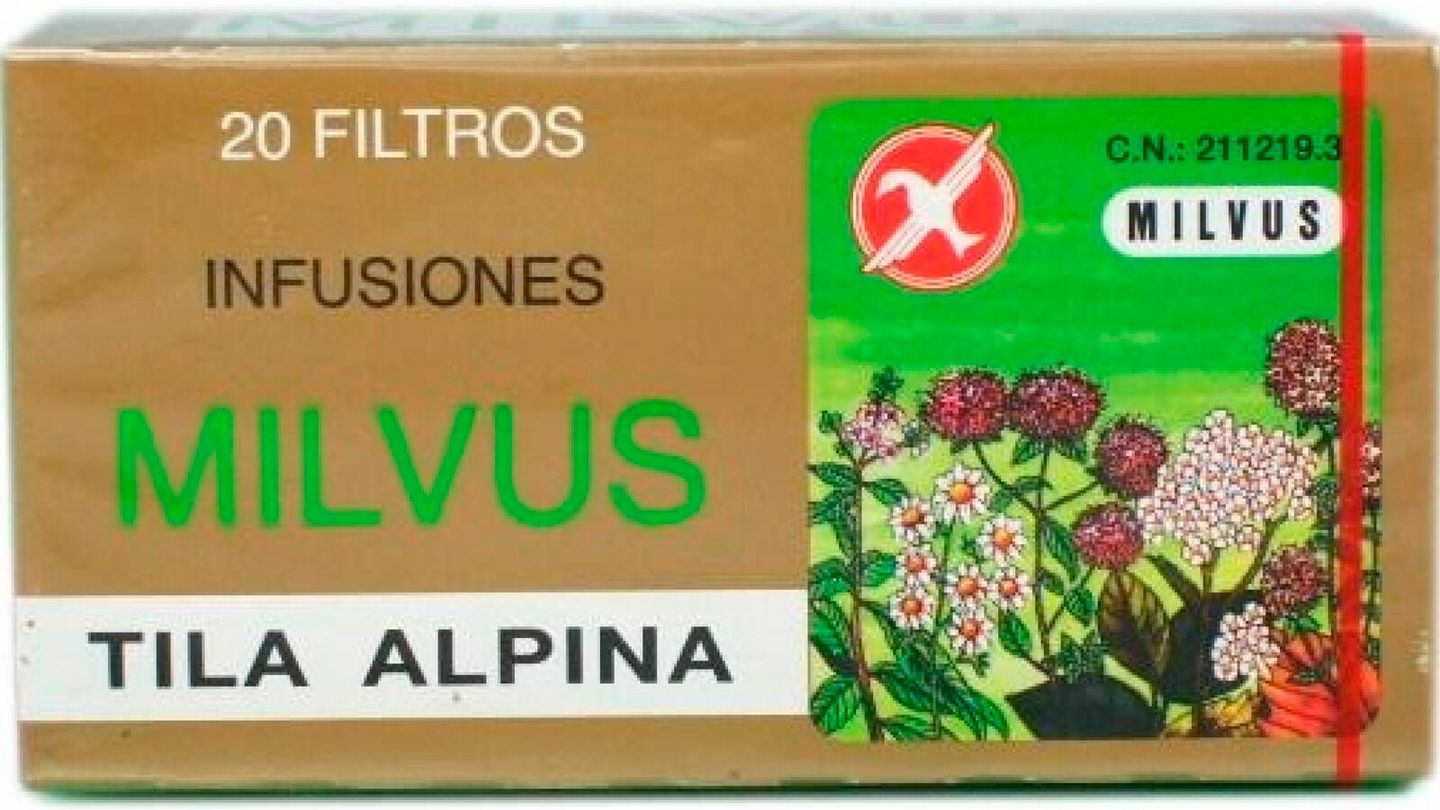 Comprar Milvus Infusiones Tila Alpina - 20 Filtros