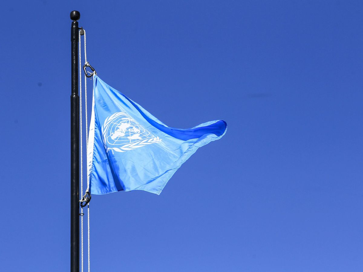 Foto: Bandera de la ONU. (EFE/José Jácome)