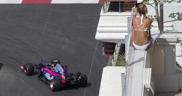 Foto: Carlos Sainz durante este jueves del GP de Mónaco. (EFE)