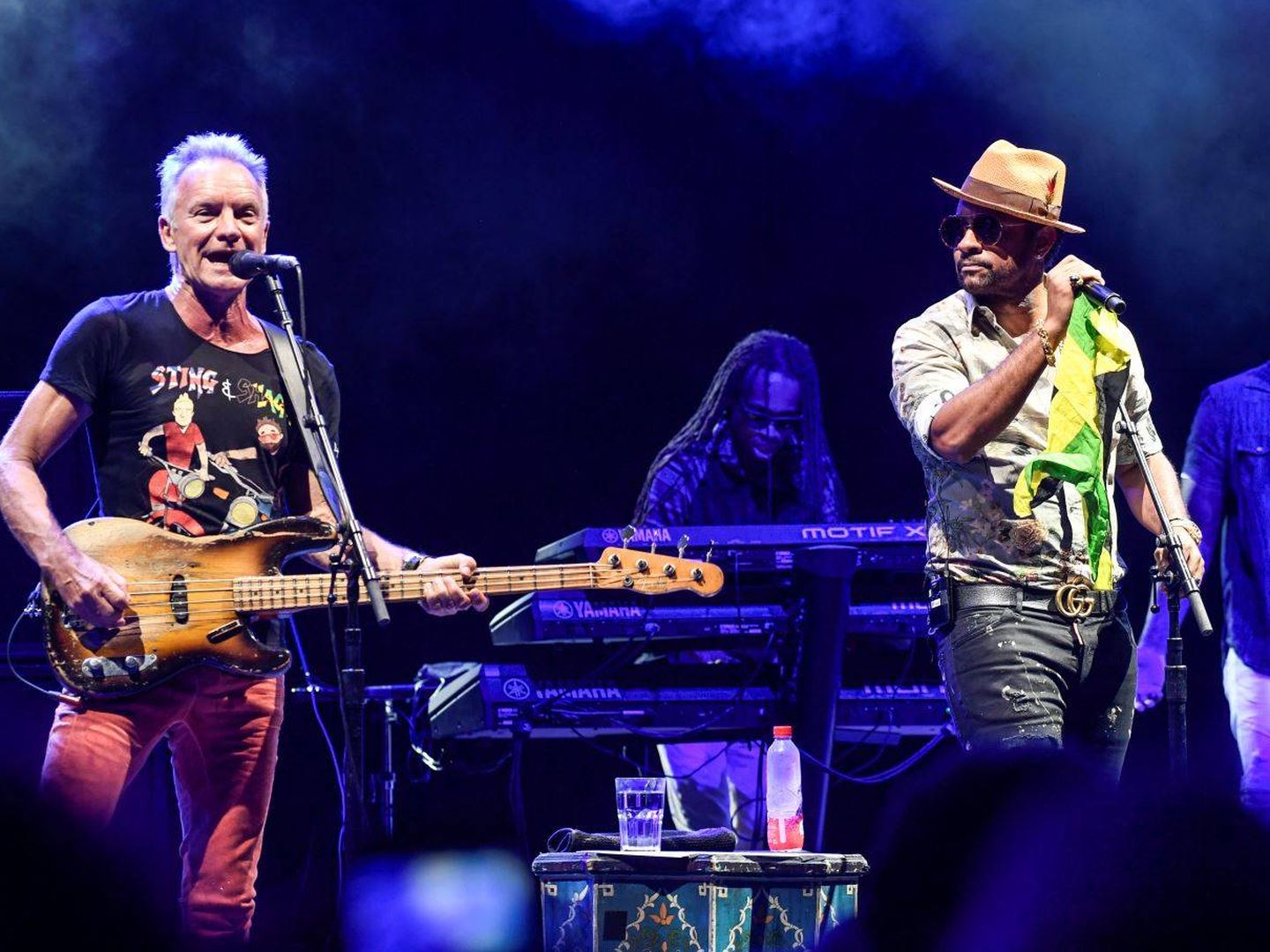 Sting y Shaggy durante el concierto. (Foto: Starlite)