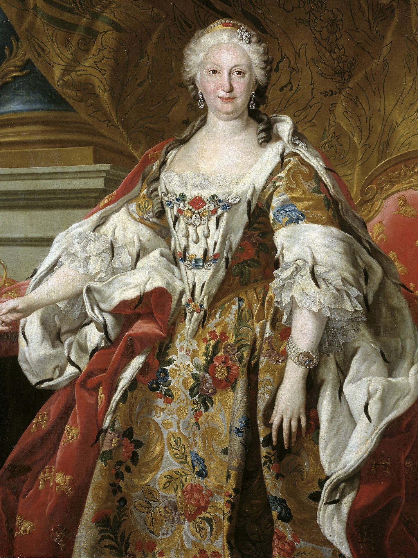 Isabel de Farnesio. (Van Loo)