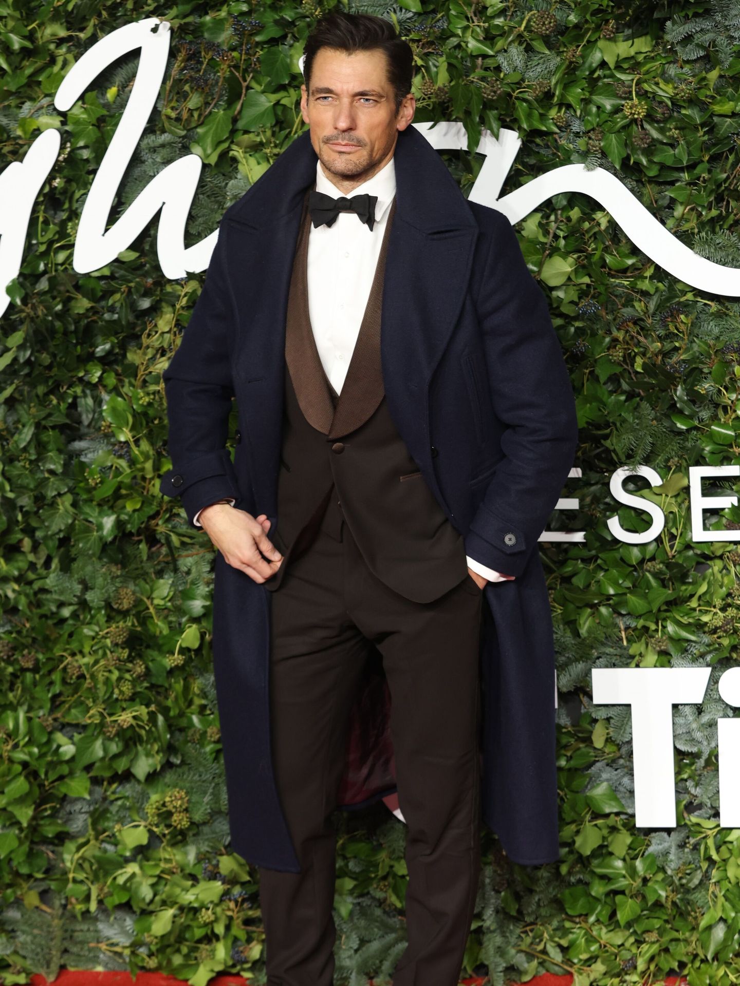 David Gandy, en la alfombra roja de los Fashion Awards. (EFE/Vickie Flores)