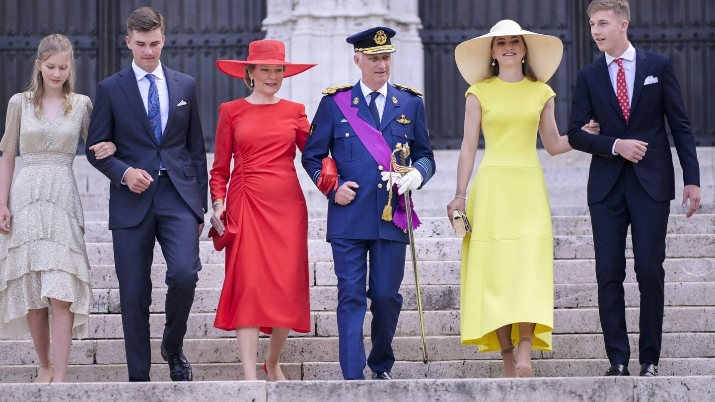 La familia real belga. (CP)