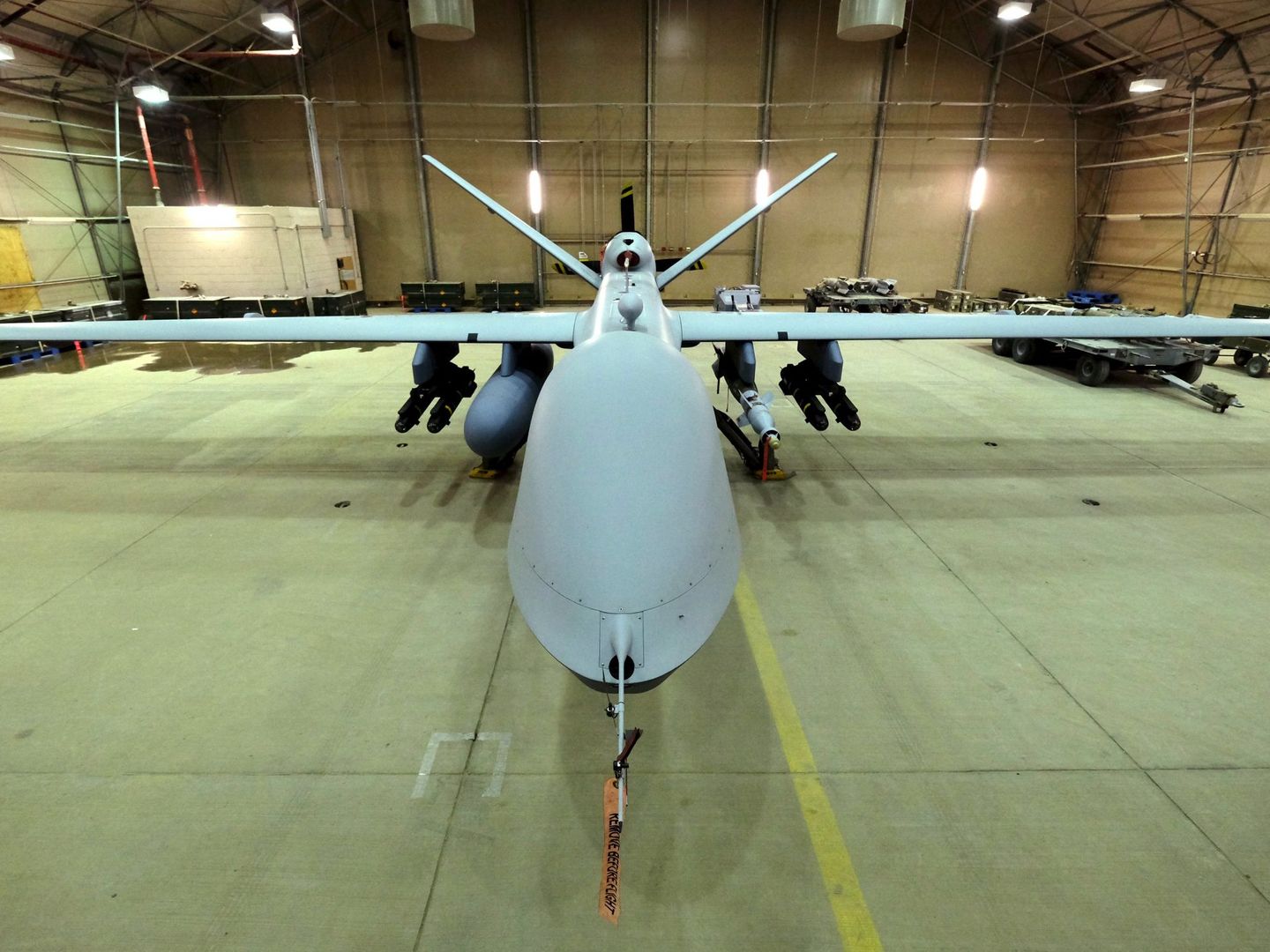 En 2016 España compró 4 drones Reaper al ejército estadounidense (Foto: Reuters)