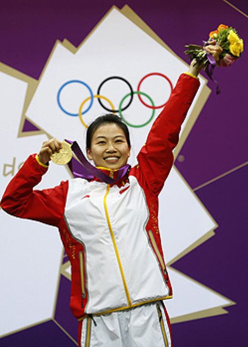 Foto: Siling Yi estrena el medallero de oro de Londres y se lleva el 10 metros rifle femenino