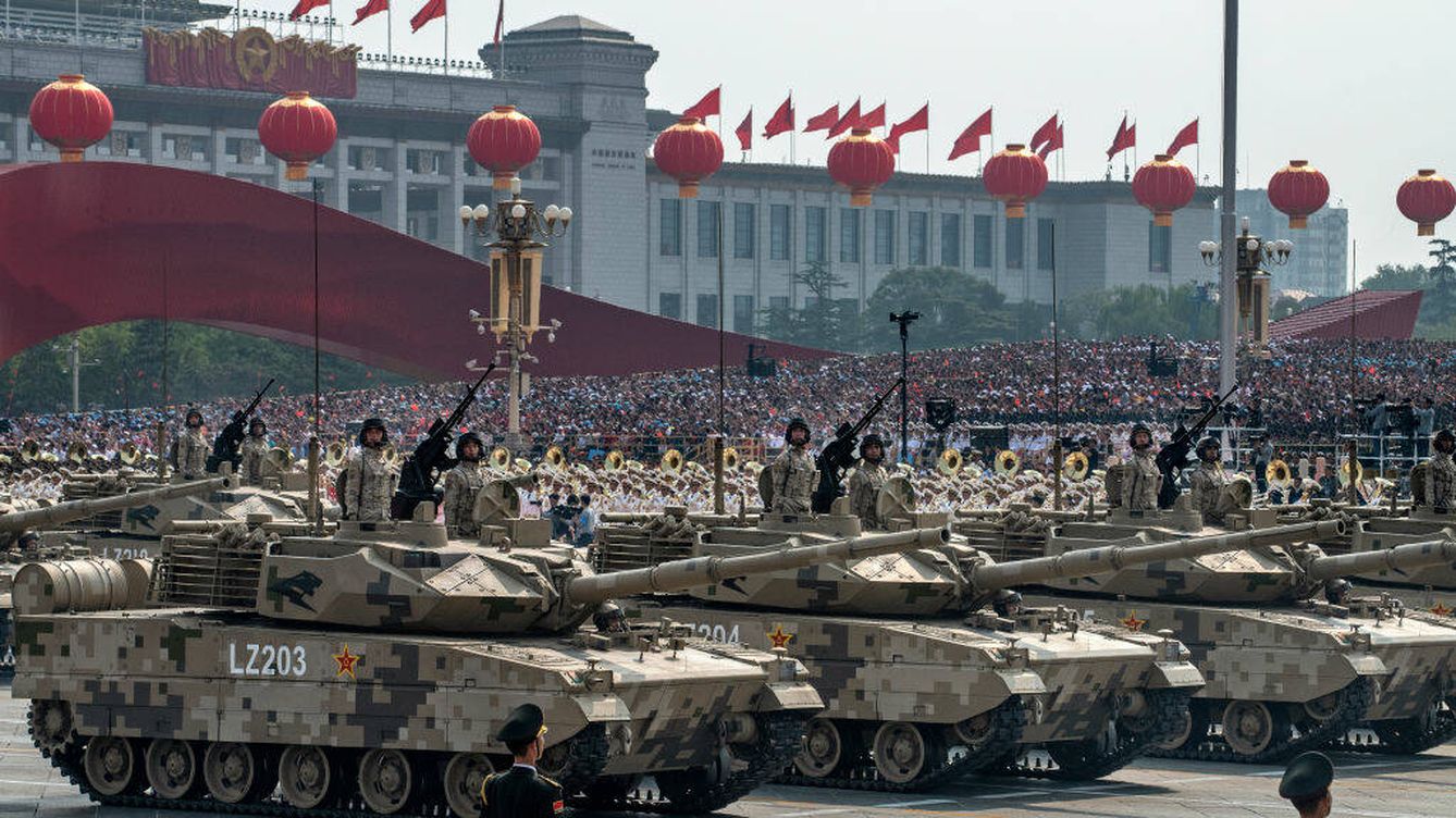 Foto: Desfile militar en Pekín. (Getty Images)