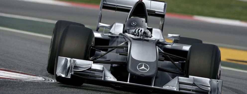 Foto: A Mercedes le falta su estrella