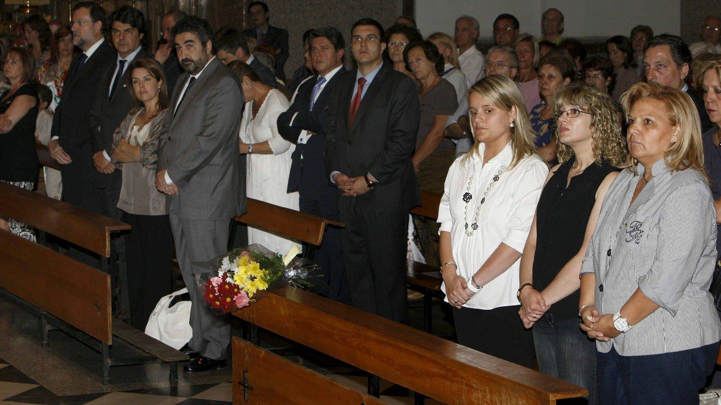 Una misa en homenaje de Miguel Ángel Blanco. (EFE/Alberto Martín)