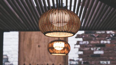 Las lámparas de mimbre más baratas para decorar tu casa con mucho estilo