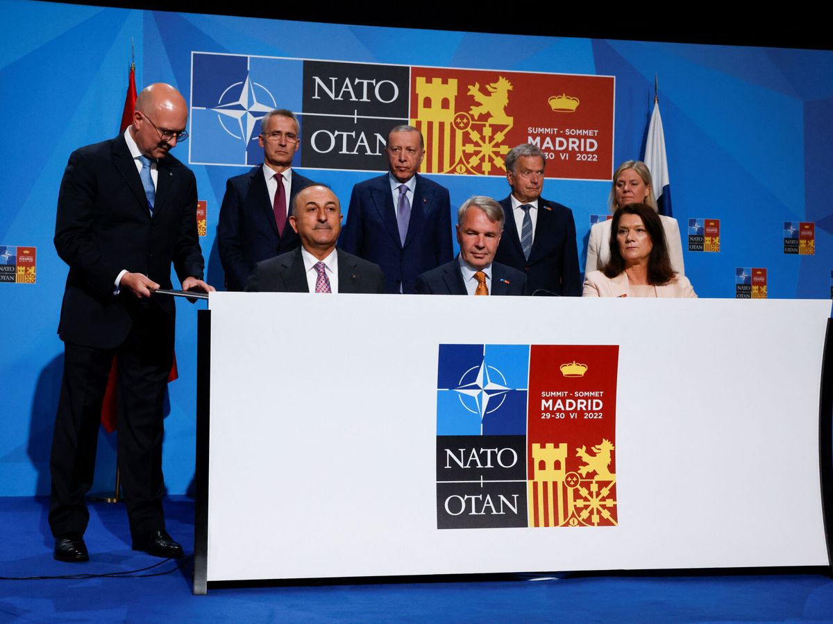 Turquía levanta el veto a la entrada de Finlandia y Suecia en la OTAN