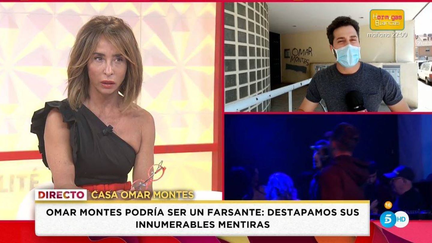 María Patiño y Javier de Hoyos, en 'Socialité'. (Telecinco)