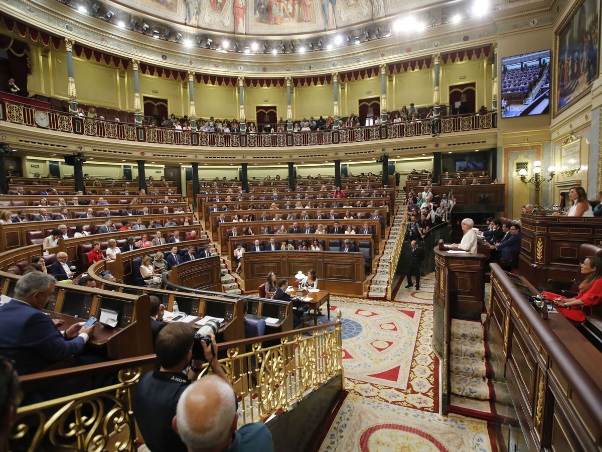Foto: El Congreso de los Diputados en la Sesión Constitutiva. (EFE/Juan Carlos Hidalgo) 