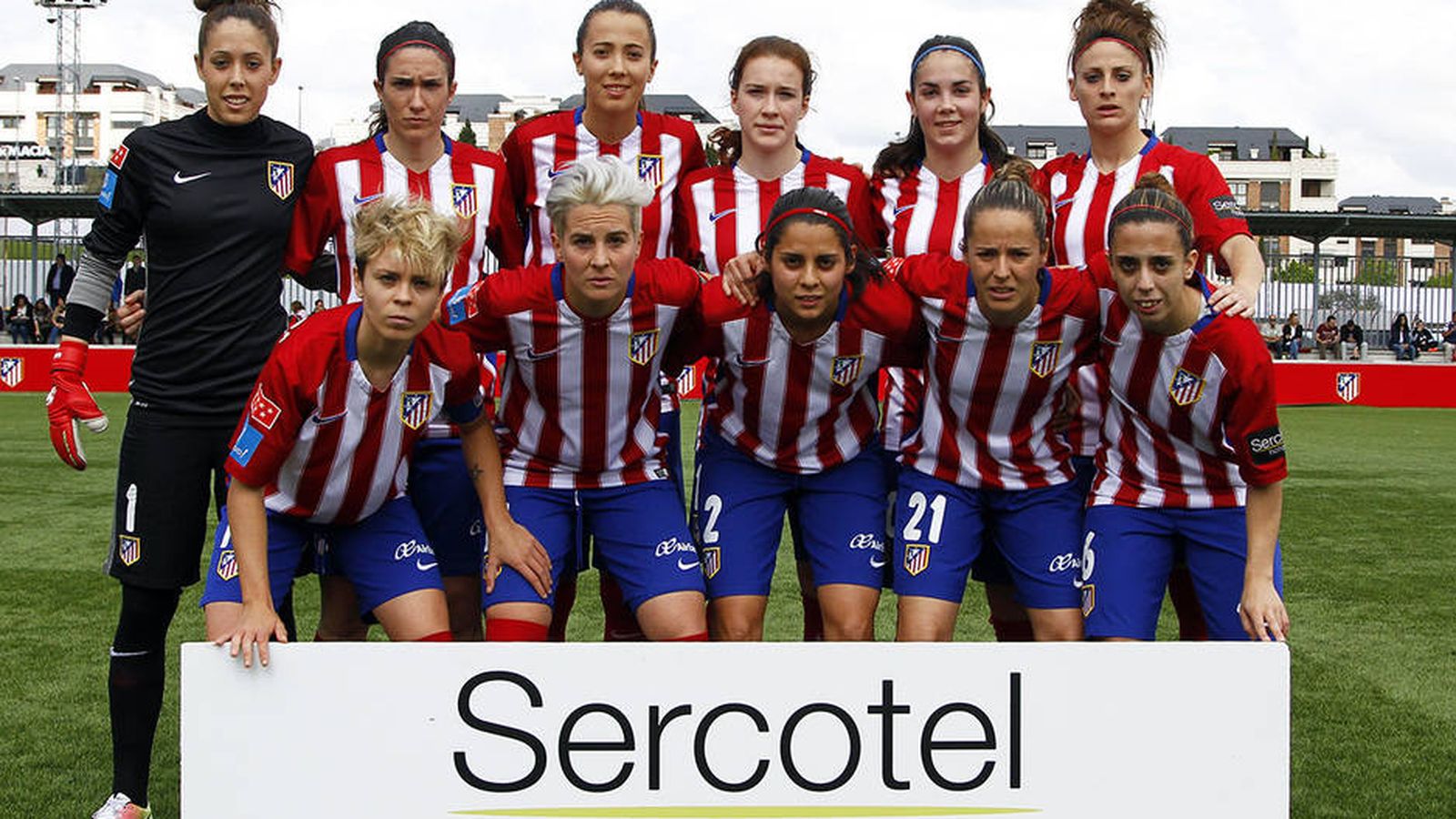 Foto: Imagen de un once inicial del Atlético Féminas (FOTO: clubatleticodemadrid.com)