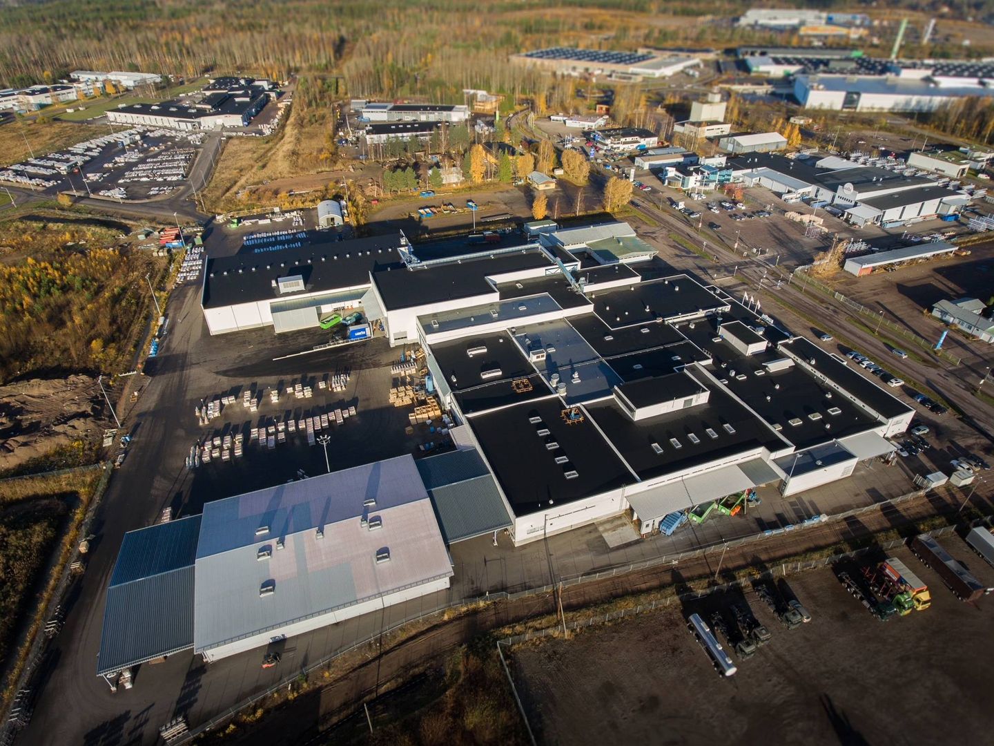 Imagen de la nueva factoría de Lumon en Finlandia. (Lumon)