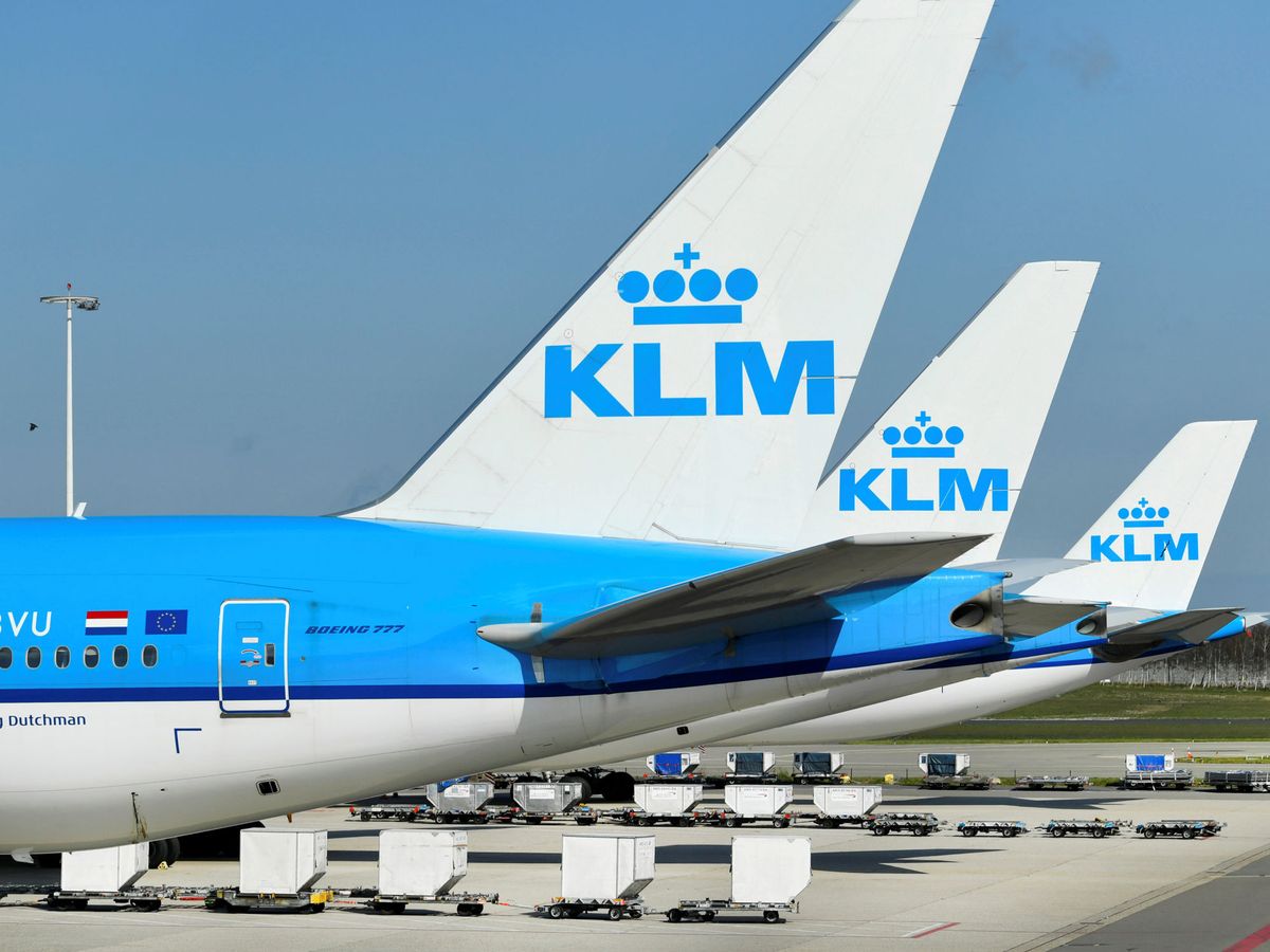 Foto: Aviones de KLM (Reuters)