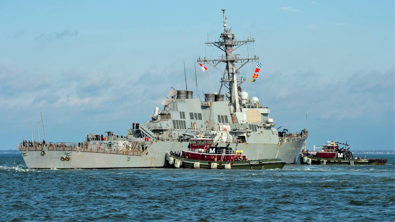 El destructor USS Arleigh Burke en una imagen de 2021. (US Navy)