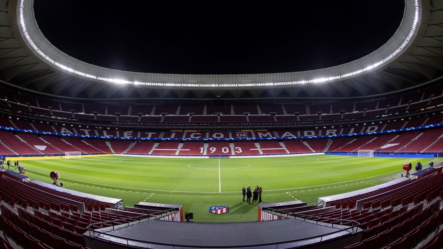 El Wanda Metropolitano, ejemplo de 'naming rights' en el fútbol español. (EFE/Rodrigo Jiménez)