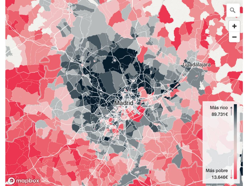 El mapa de la renta después de la pandemia, calle a calle