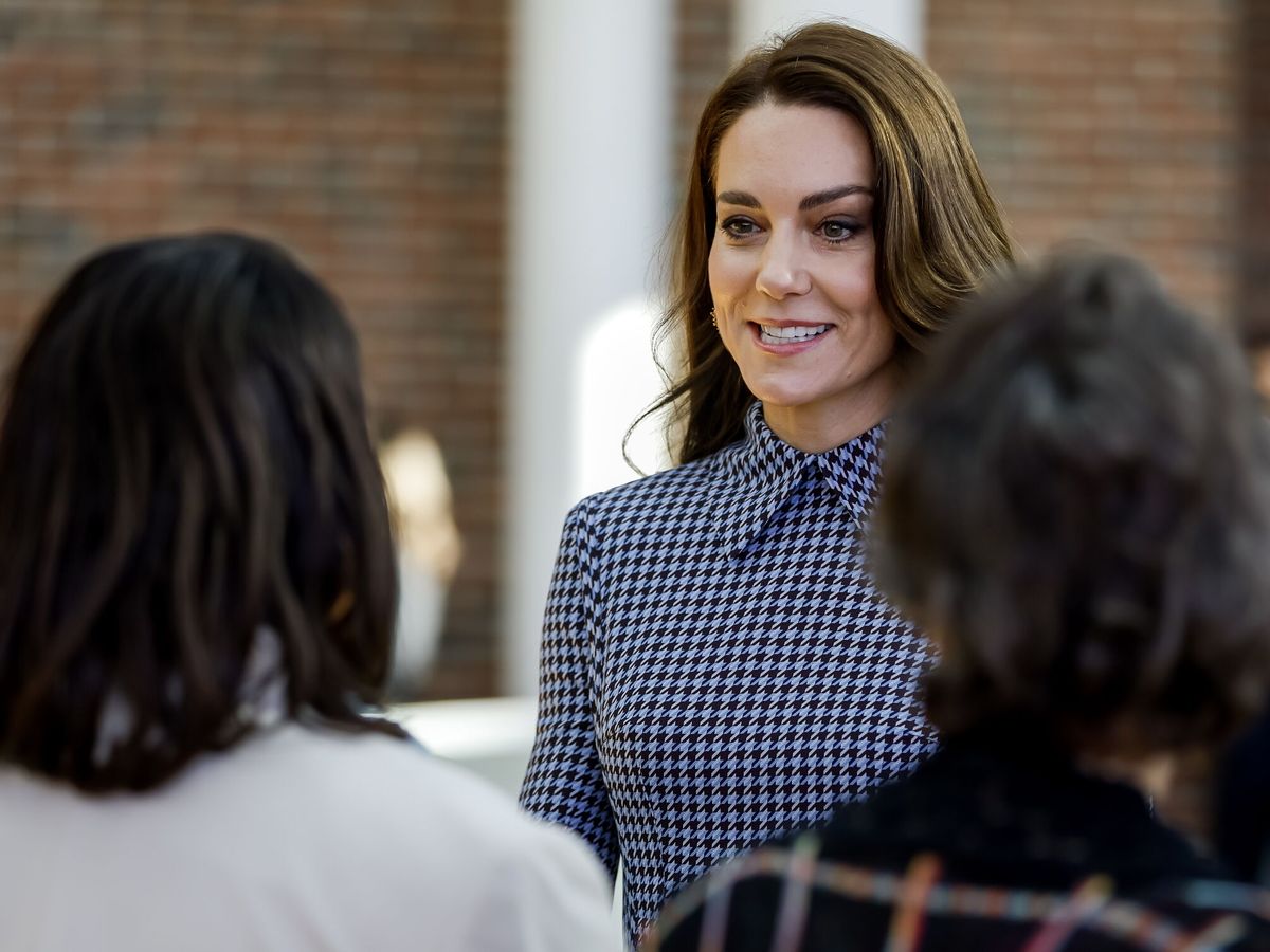 Foto: Kate Middleton, en el Center on the Developing Child de Harvard. (EFE/CJ Gunther)