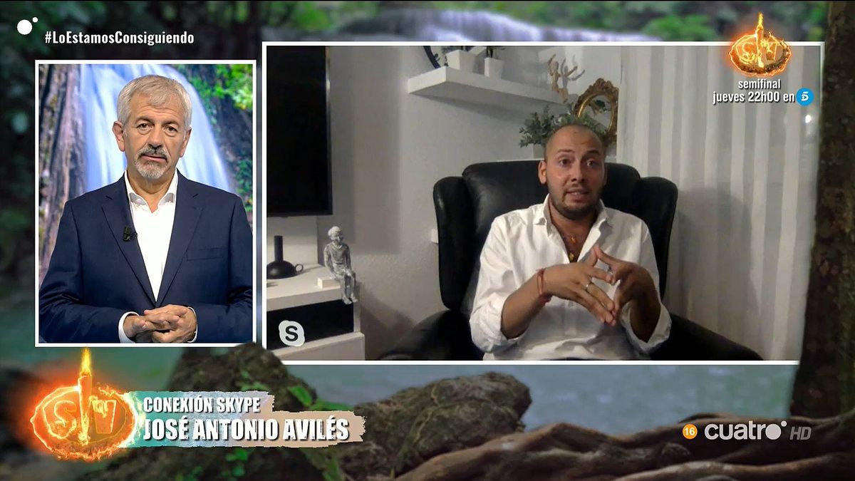 El zasca de Carlos Sobera a José Antonio Avilés en 'Supervivientes 2020': "Te has desintoxicado a base de intoxicar al resto"