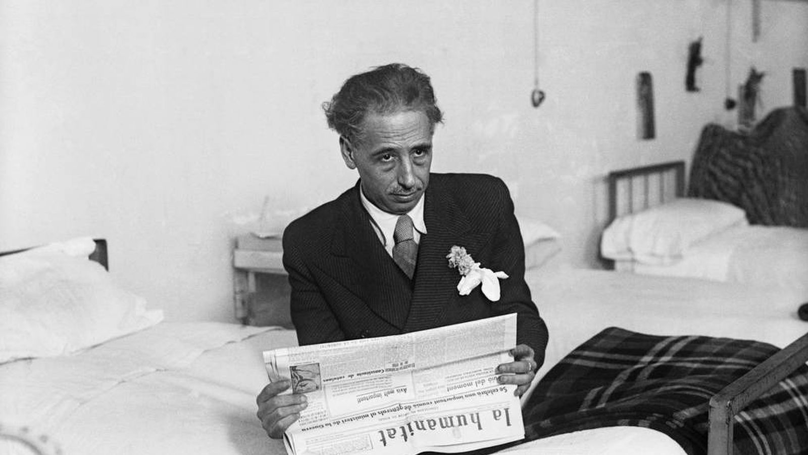 Foto: Lluís Companys espera juicio en la cárcel Modelo en 1935
