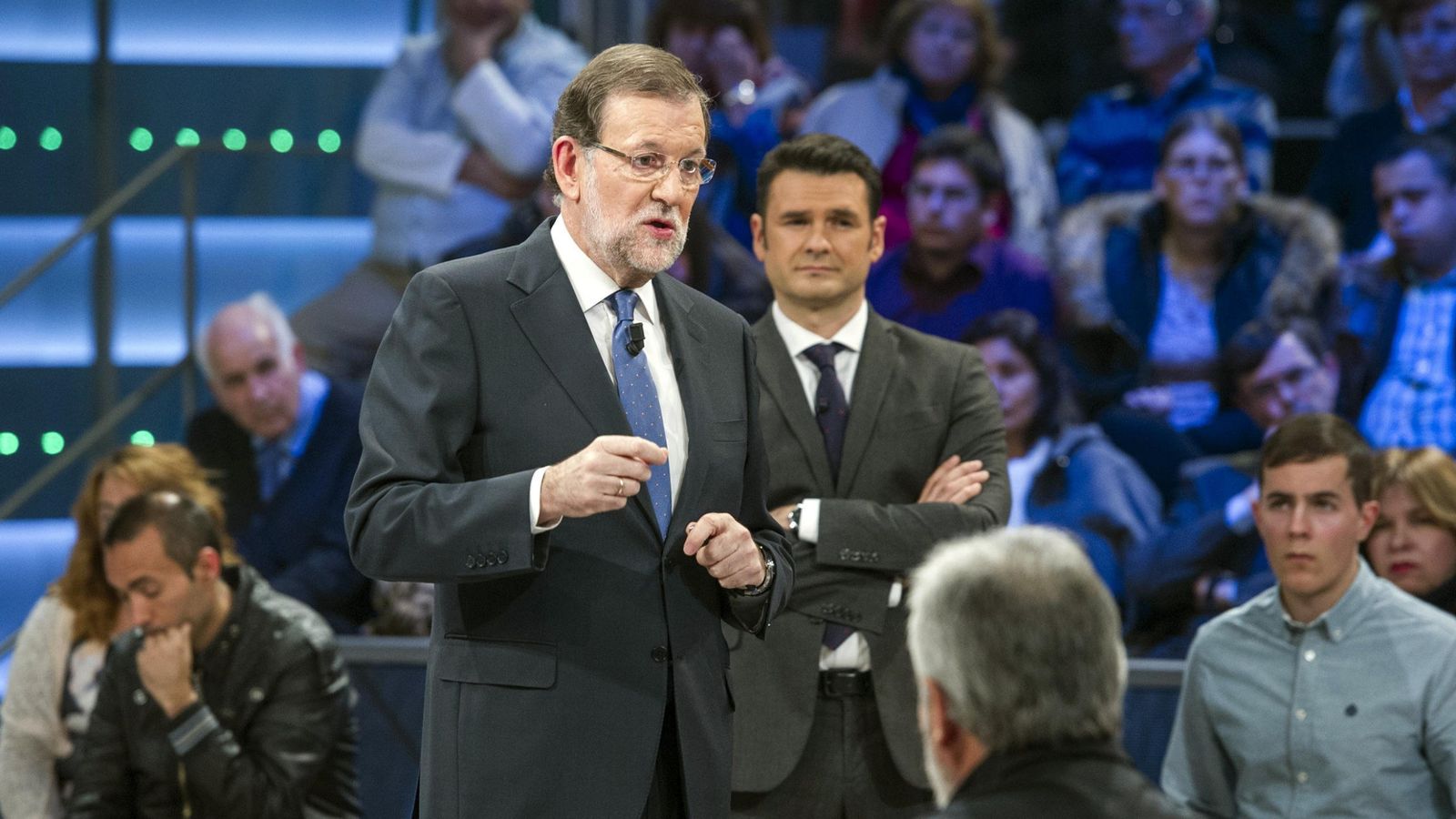 Foto: Mariano Rajoy durante su participación en el programa 'La Sexta Noche'. (EFE)